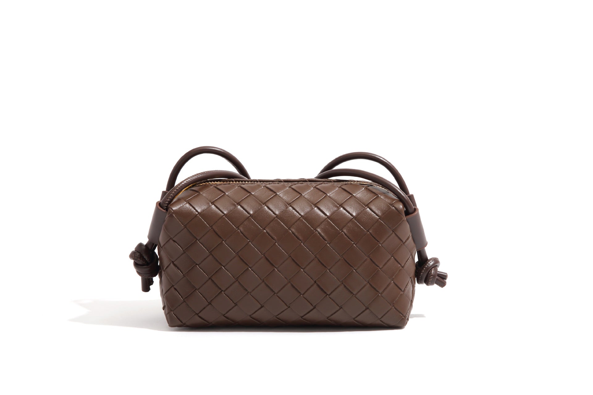 Woven Small Square Bag One Shoulder Women's Messenger Bag
