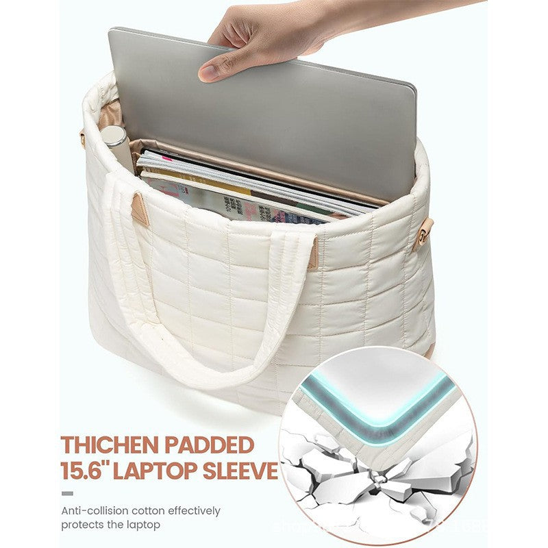 Large Capacity Totes Women's One Shoulder Computer Bag
