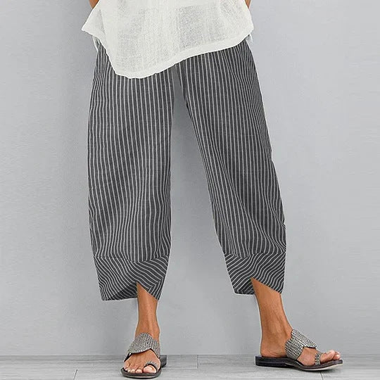 Women's Digital Printing Fashion Loose Casual Pants