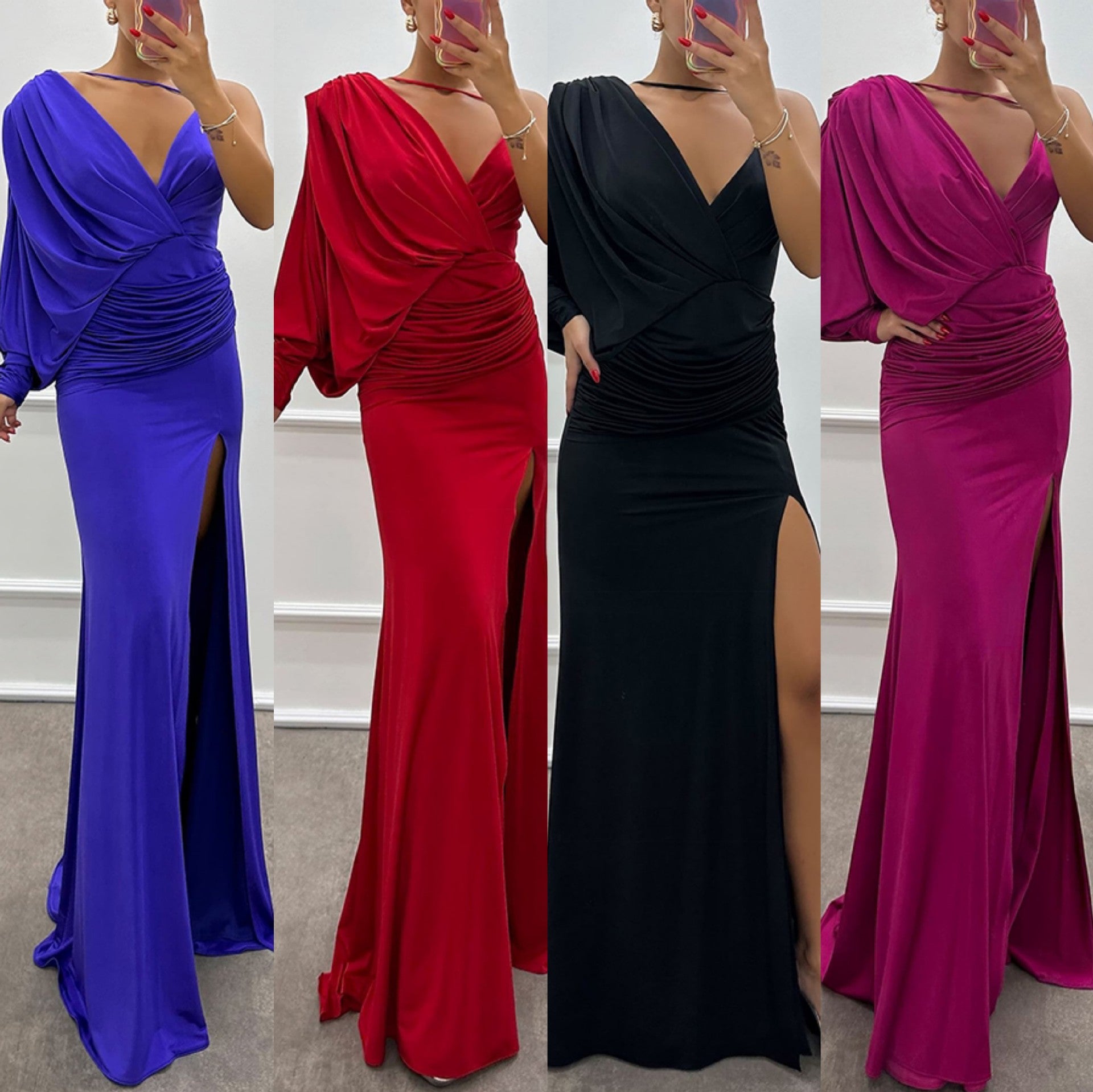 V-neck Sexy Fashion Design Dress