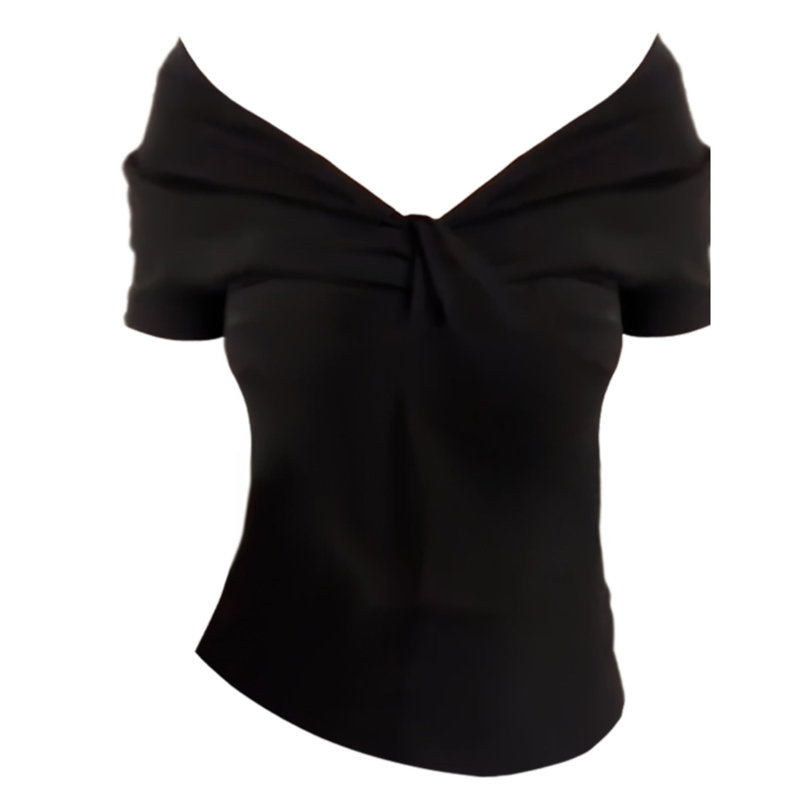 New Slim-fit Slimming Two-way Top Off-shoulder T-shirt Women