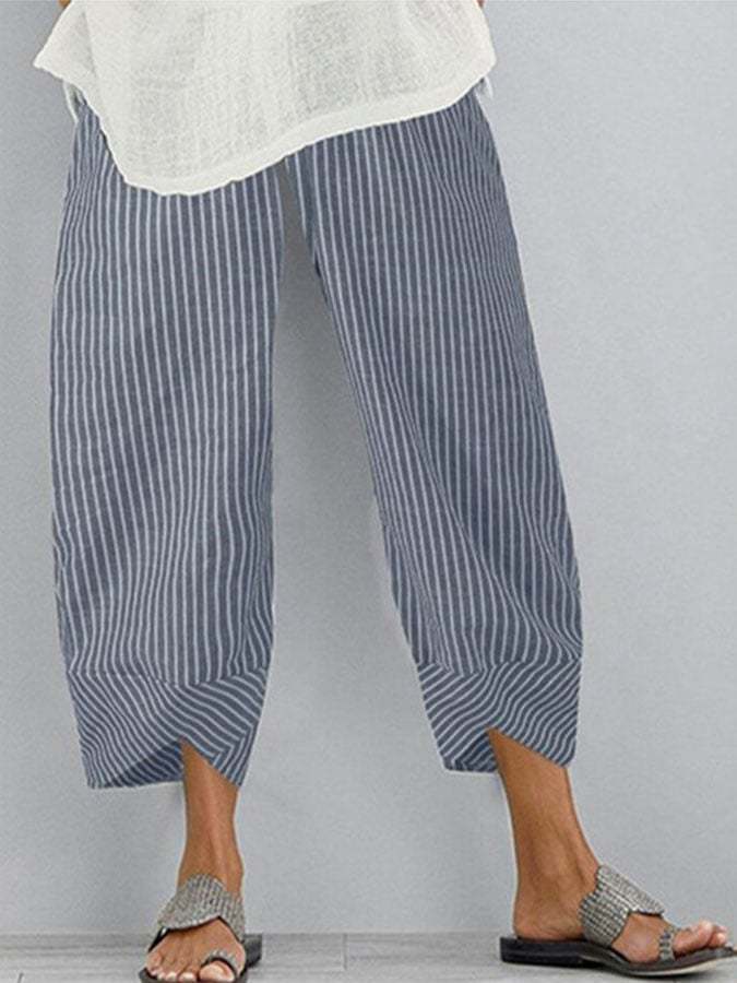 Women's Digital Printing Fashion Loose Casual Pants