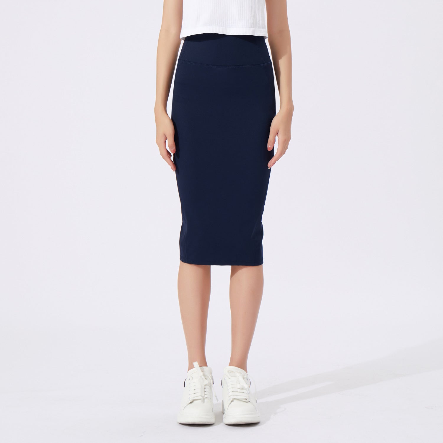 Nude Feel High Waist Hip Lift Sports Running Skirt
