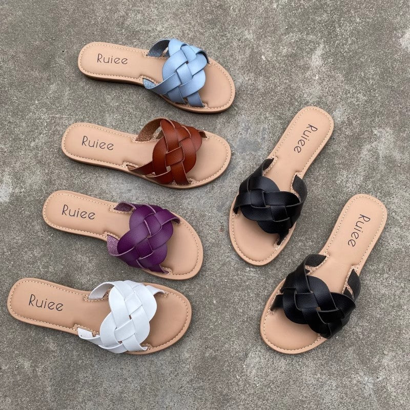 High-grade Flat Slippers For Women Summer