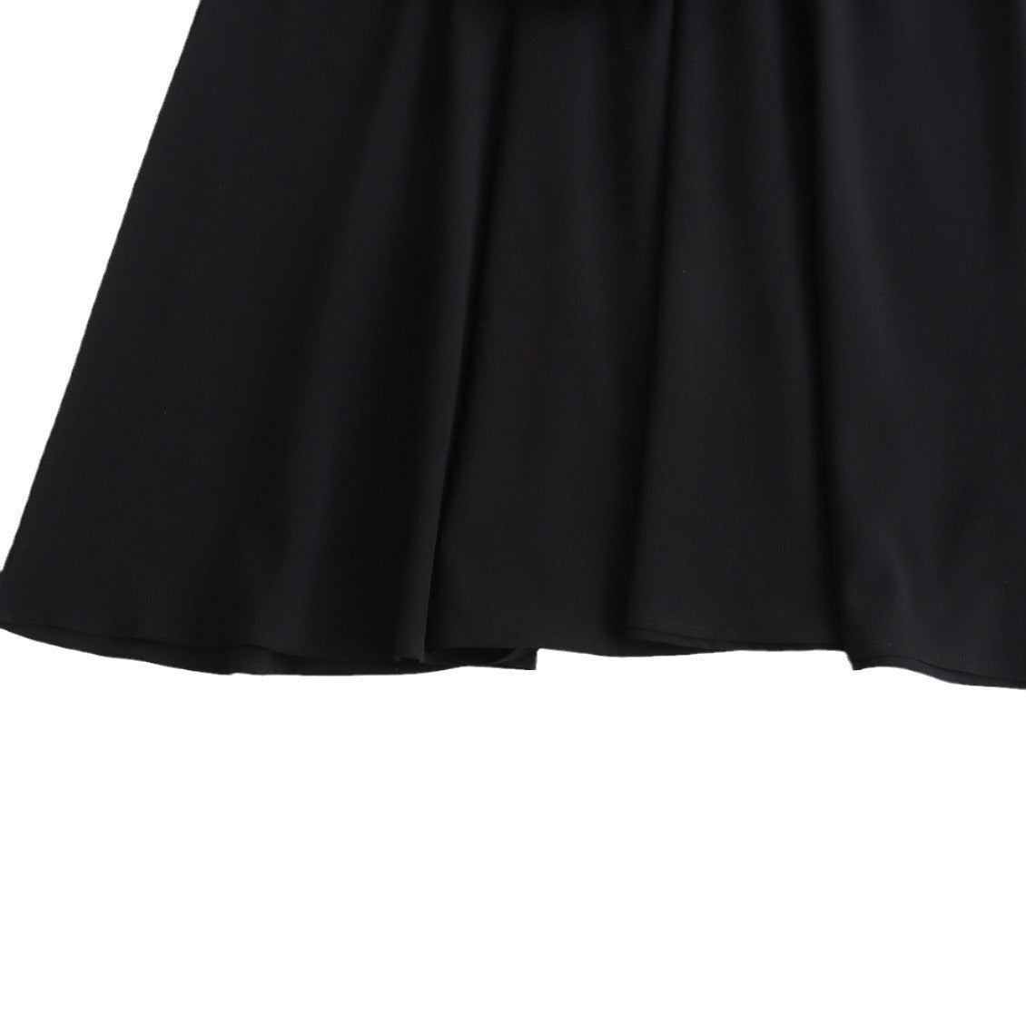European And American Elegant Style Sleeveless Vest Color Collision Design Long Dress For Women