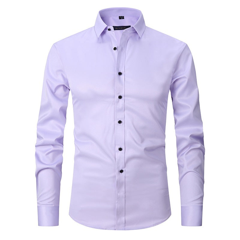 Stretch Long Sleeve Shirt Men's Work
