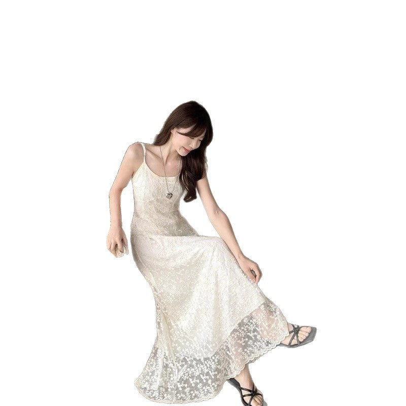 Women's Summer Lace Jacquard Vacation Skirt