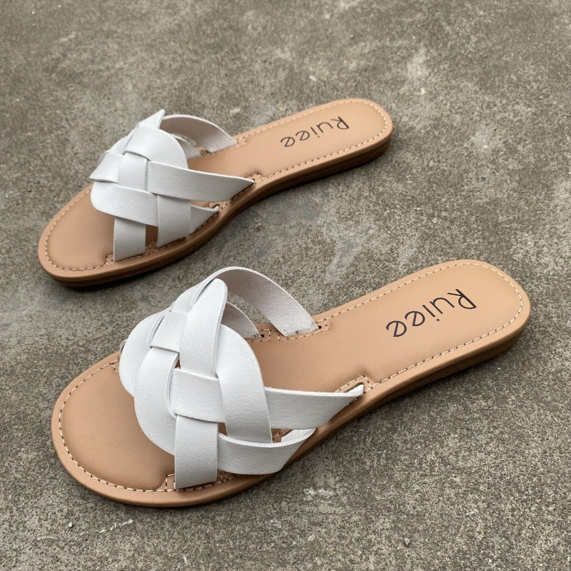 High-grade Flat Slippers For Women Summer