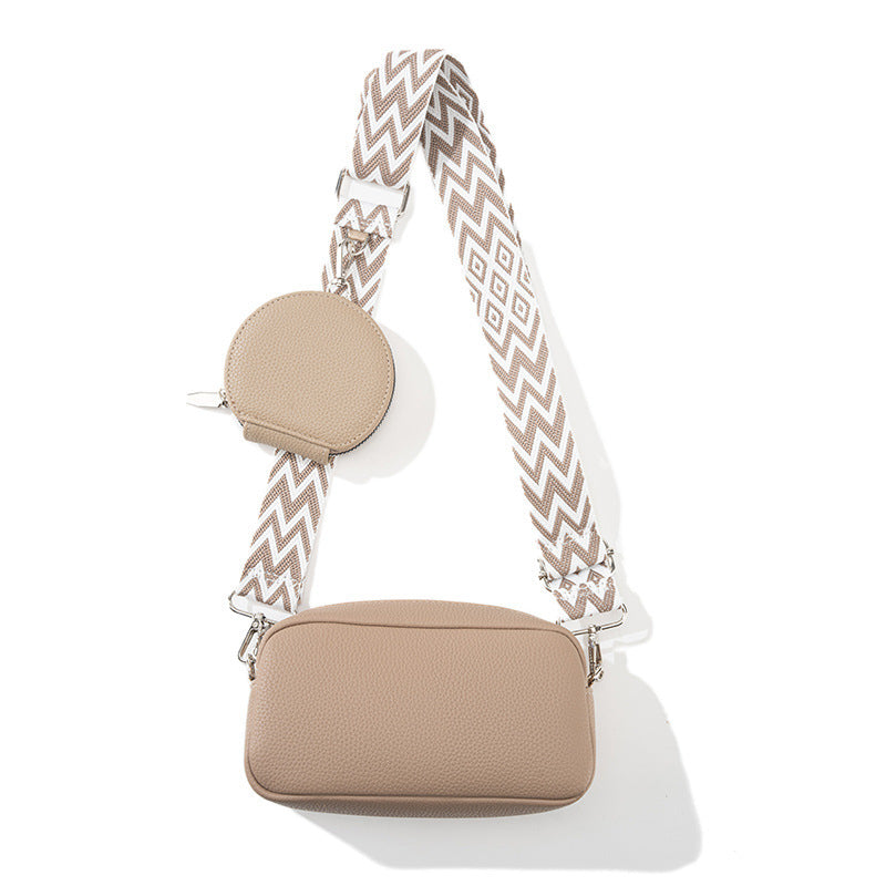 New Style Versatile Pu Material Simple Casual One-shoulder Crossbody Bag For Women