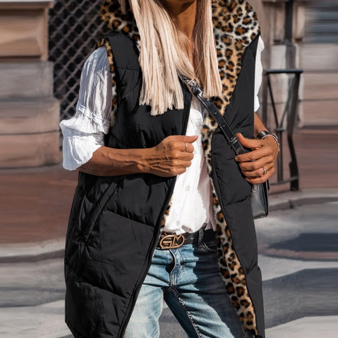 Women's Double-sided Plush Sleeveless Jacket