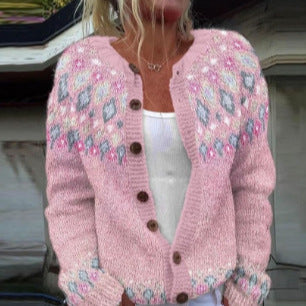 3D Digital Printing Cardigan Coat Outerwear Women