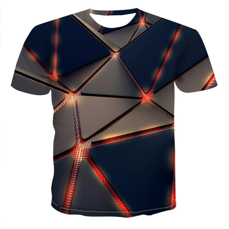 Digital print men's T-shirt