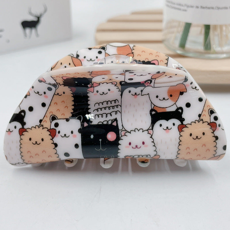 Manufacturers Supply Cute Cartoon Grip 82cm 2p Hair Clips Hair Accessories