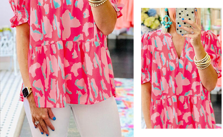 European And American Casual Loose Top Women