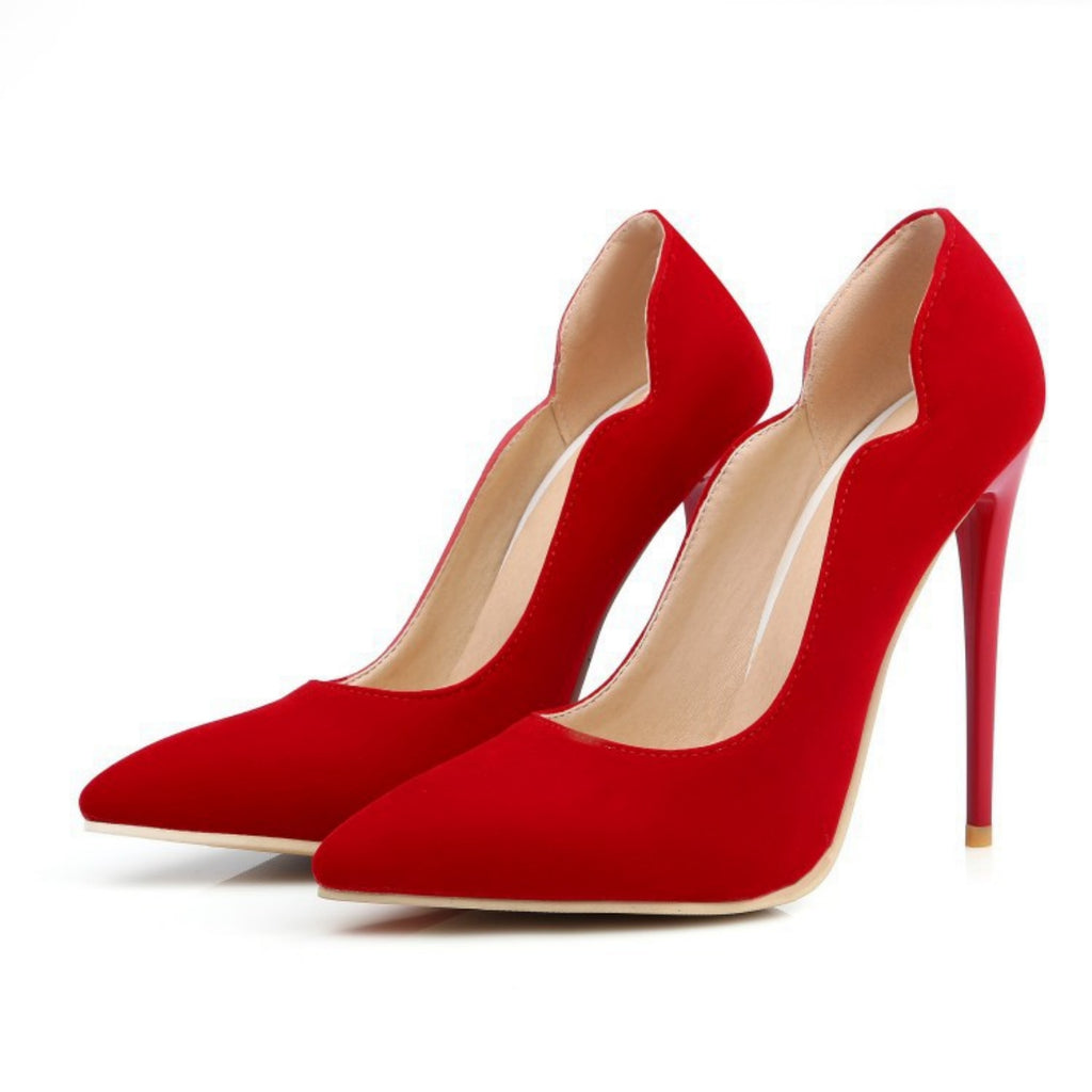 Sexy High-heeled Stiletto Patent Leather Pumps