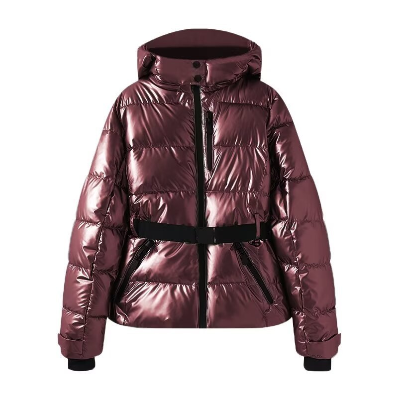 Women's Waist Slimming With Belt Cotton-padded Jacket