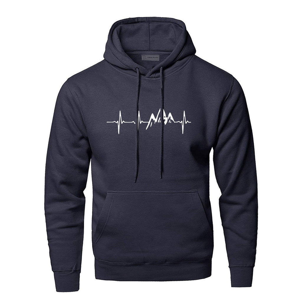 Men's Polyester Fiber Compass Hoodie