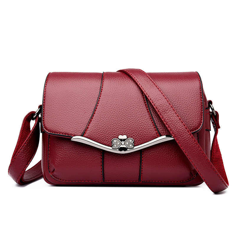 Fashionable And Versatile Commuter Patchwork Stylish Single-shoulder Crossbody Bag