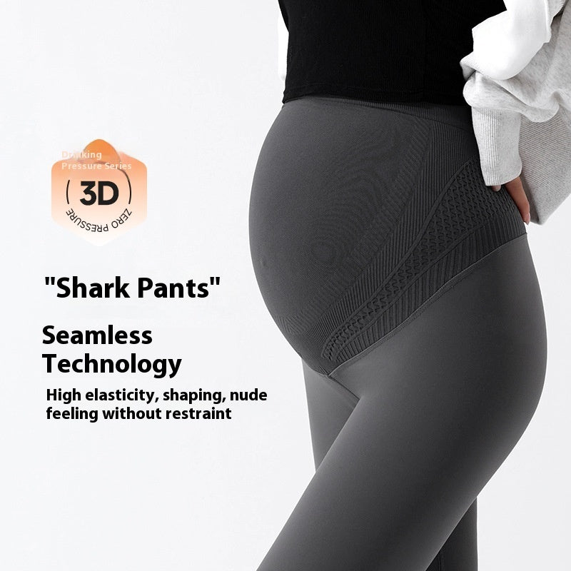 All-matching Maternity Clothes Autumn And Winter Shark Pants