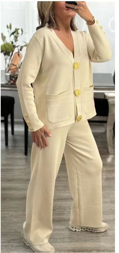 European Goods Casual Fashion Two-piece Suit Female Spring And Autumn All-match