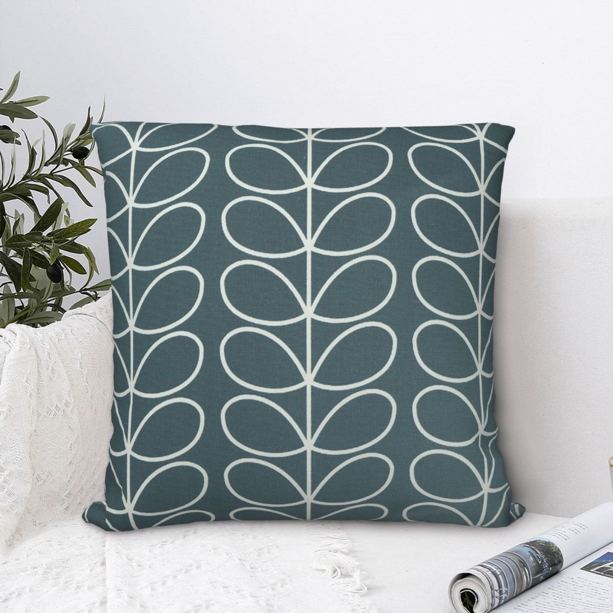 Home Fashion Linen Ethnic Print Pillowcase
