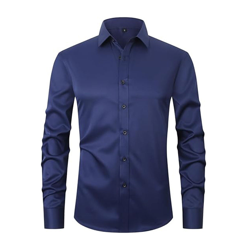 Stretch Long Sleeve Shirt Men's Work