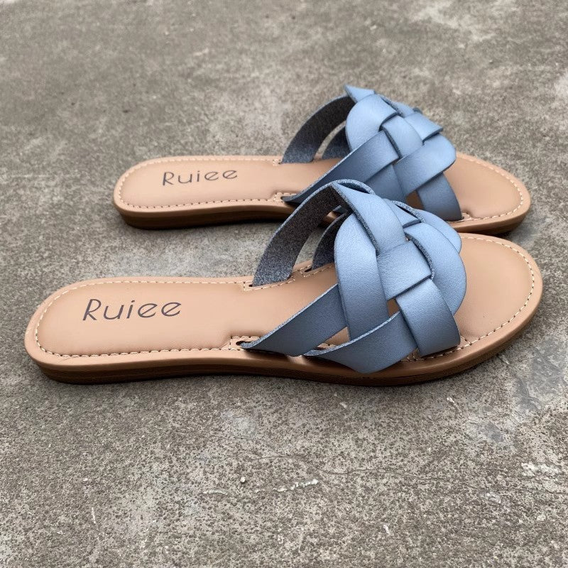 High-grade Flat Slippers For Women Summer